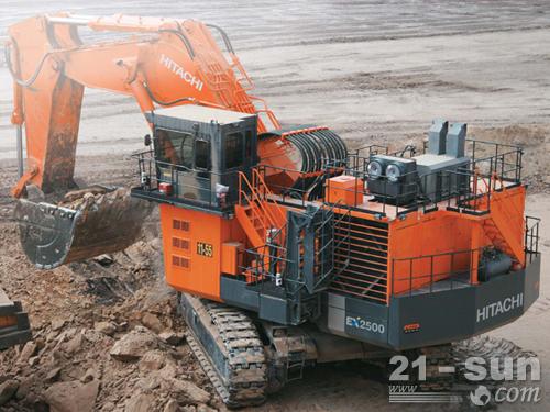 日立EX2500-6挖掘机机型展示