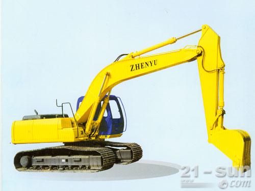 熔盛机械ZY210挖掘机整机展示