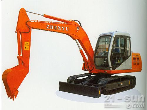 熔盛机械ZY80挖掘机整机展示
