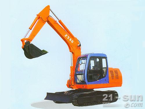 熔盛机械ZY80挖掘机整机展示