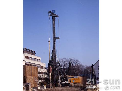 利勃海尔LB28旋挖钻机机型展示外观图