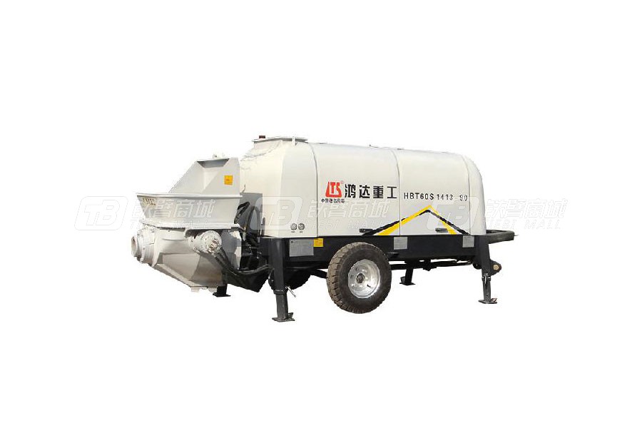 铁力士HBT60S1413-90拖式混凝土输送泵