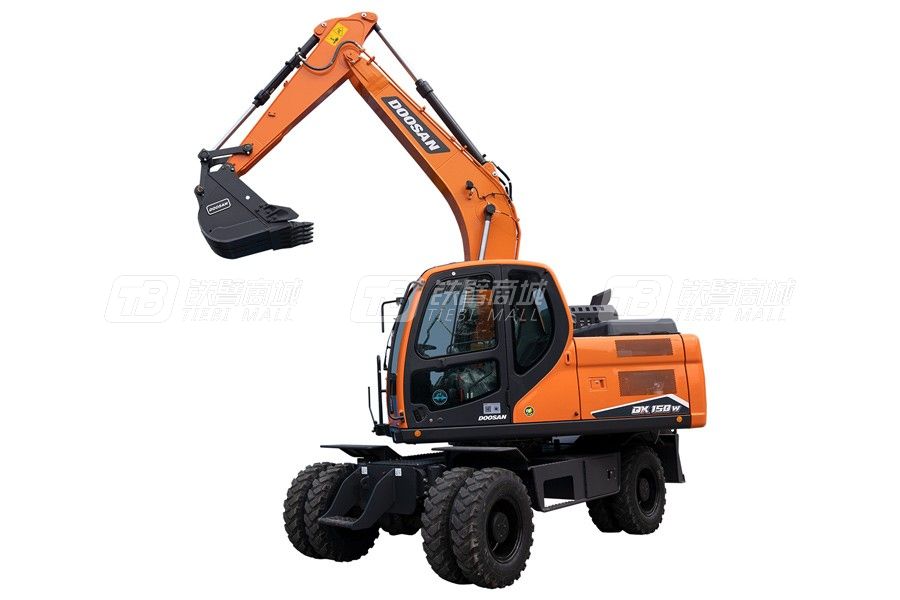 斗山DX150W-10轮式挖掘机