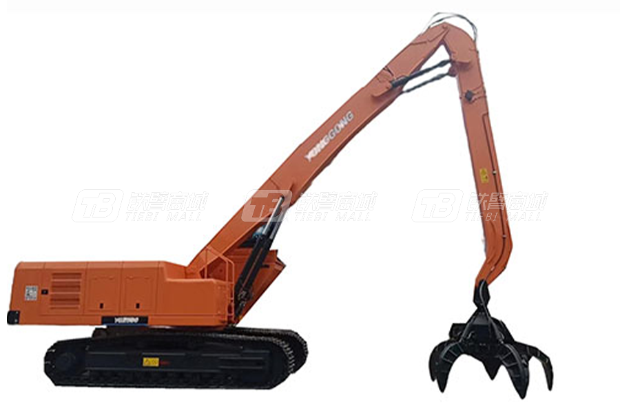 永工YGZ500履带式抓钢机高清图